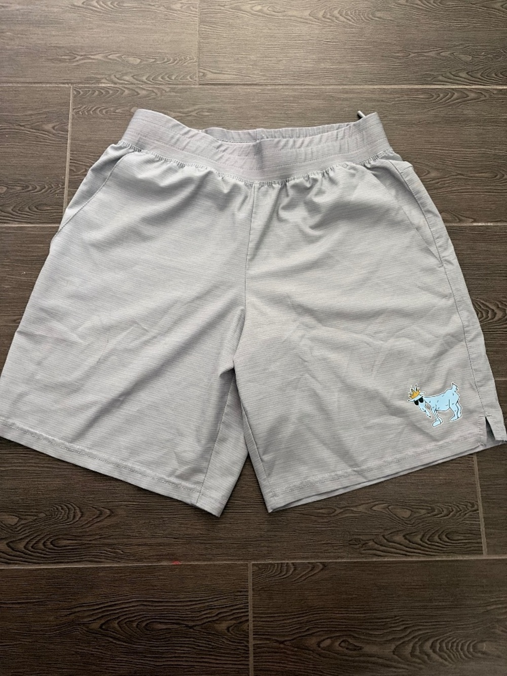 Men’s Gray GOAT shorts